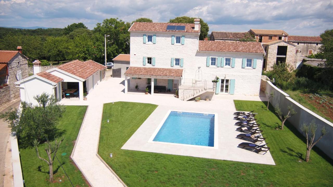 Stone Villa Milic With Private Pool In Barat, Istria Barat  外观 照片